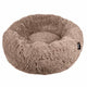District 70 fuzz donut hondenmand – mocca - large ø 80 cm