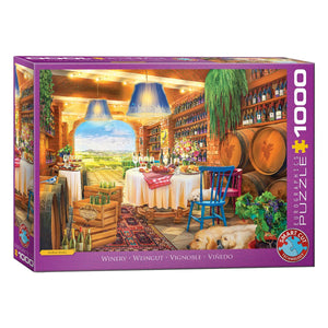 Eurographics - wijnerij [winery] - artbeat studio - 1000 stukjes 68×48cm (b×h) - legpuzzel