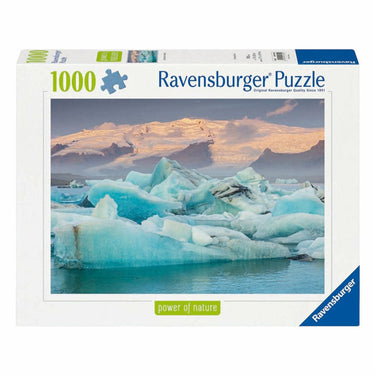 Ravensburger puzzel jokulsarlon ijsland - 1000 stukjes landschap.