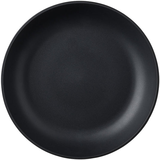 Mepal diep bord silueta - 21 cm - dinerborden - nordic black