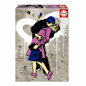 Educa - puzzel - el beso, chico de la televisión 1000 stukjes