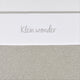 Meyco baby klein wonder wieglaken - greige - 75x100cm - 0.3 tog