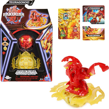 Bakugan - special attack - speelset met spinnend -actiefiguur - stijlen kunnen variëren