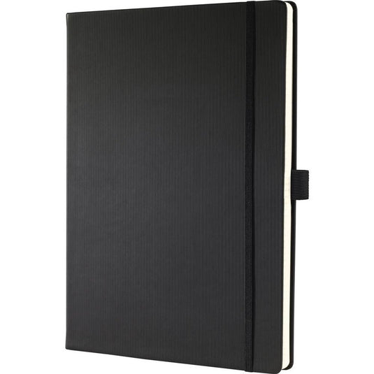 Sigel notitieboek - conceptum - a4 - zwart - hardcover - 194 pagina's - 80 grams - dots - si-co108