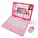 Lexibook barbie tweetalige educatieve laptop – 124 activiteiten in het frans en nederlands