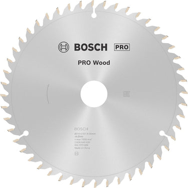 Bosch pro wood cirkelzaagblad, 210 x 2 x 30 mm