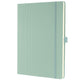Sigel notitieboek - conceptum - a4 - 194 pagina's - 80 grams - lijn - mintgroen - si-co681
