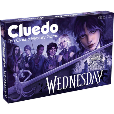 Winning moves cluedo - bordspel - wednesday - engels
