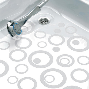 Sealskin waterrings zelfklevende antislip stickers - pvc - 6 stuks - transparant