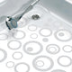Sealskin waterrings zelfklevende antislip stickers - pvc - 6 stuks - transparant