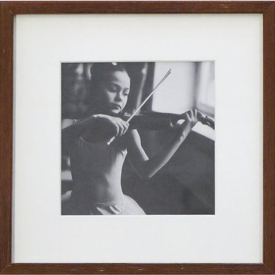 Henzo fotolijst - - viola - fotomaat 20x20 cm - donkerbruin
