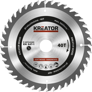 Kreator - krt020405 - cirkelzaagblad - 140mm40t