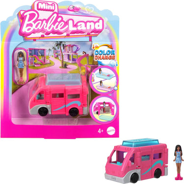 Barbie mini land - camper met pop