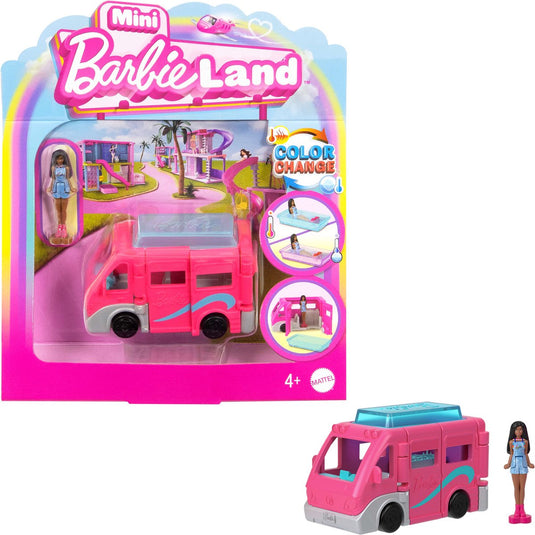 Barbie mini land - camper met pop