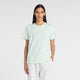 New balance sport essentials jersey t-shirt dames t-shirt - cosmic jade