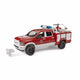 Bruder dodge ram 2500 brandweer pick-up