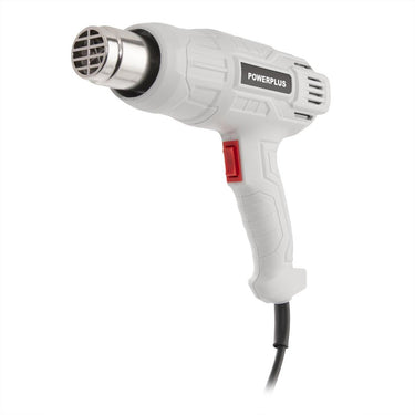 Powerplus elektrisch heteluchtpistool powc80100 - warmtepistool- 2000 w - verfverwijderaar tot 600 °c