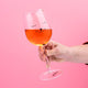 Winkee kat wijnglas van
