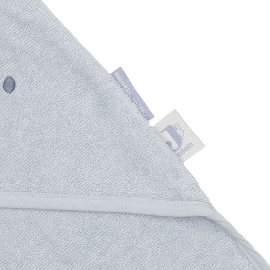 Jollein badcape badstof 75x75cm miffy cloudy blue