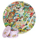 Boppi stadsleven - ronde puzzel - 150 stukjes - 58cm diameter - gemaakt van 3-laags gerecycled karton