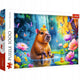 Trefl capibara puzzel 1000 stukken - adembnemend natuurlandschap