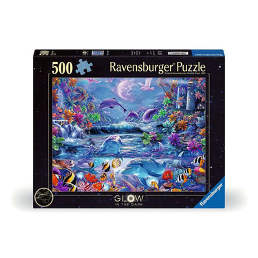 Ravensburger puzzel - star line magic of the moonlight 500 stukjes glow in the dark.