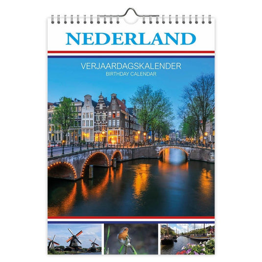 Comello nederland verjaardagskalender - a4