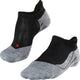 Falke ru4 invisible anti-blaar katoen functioneel materiaal hardloopsokken heren zwart - maat 42-43