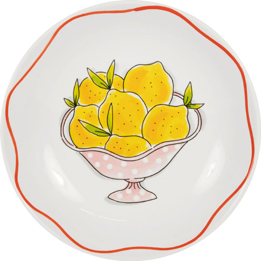 Blond amsterdam , pasta: diep bord 23 cm lemon