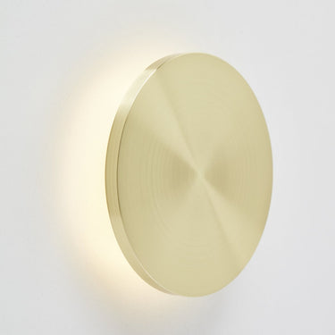 Brilliant shadow - wandlamp - led 6w 3000k - rond - goud