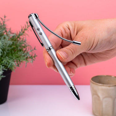 Kikkerland pen met onzichtbare inkt en verlichting
