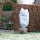 Nature - winterhoes - h150 x ø100cm - wit - afdekhoes - met aantrekkoord