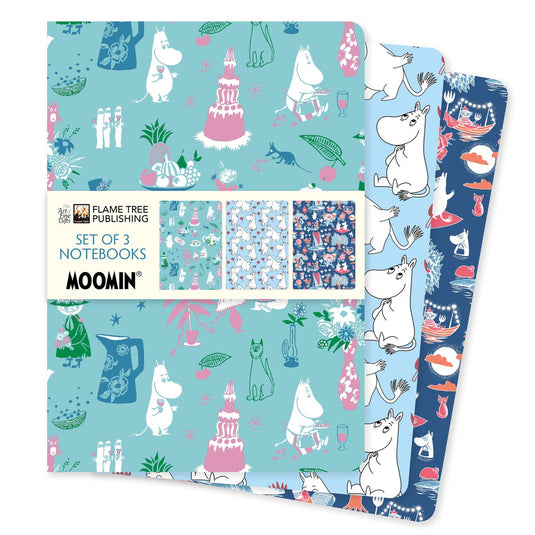 Standard notebook collection- moomin classics set of 3 standard notebooks