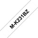 Brother mk-231bz - 12mm - black on white for pt-55pt pt-65 -75 -80 bb4