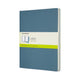 Moleskine cahier journals - extra large - blanco - blauw - set van 3