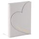 Eccolo notitieboek - heart envelop - grijs - lijn - ca.13x18 cm - ec-dl409c