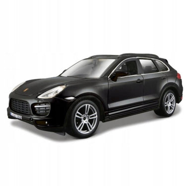 Bburago porsche cayenne turbo zwart 1:24 21056