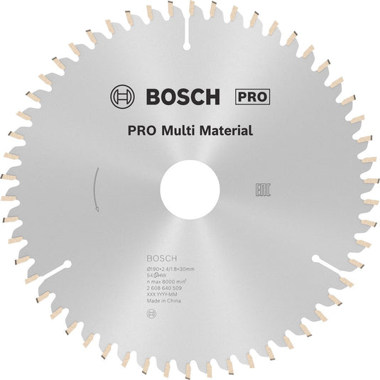 Bosch cirkzb multi 190x30x2,4 54t tr-f