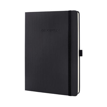 Sigel - notitieboek - tablet formaat - conceptum pure - zwart - hardcover - lijn - si-co118