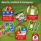 Schmidt ® - ligretto® fussball - voetbal - kaartspel - snel reactiespel - vanaf 7 jaar - 2-4 spelers