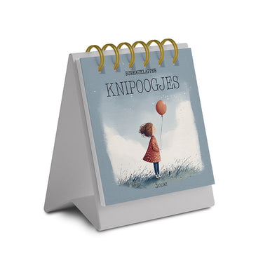 Bureauklapper 'knipoogjes'