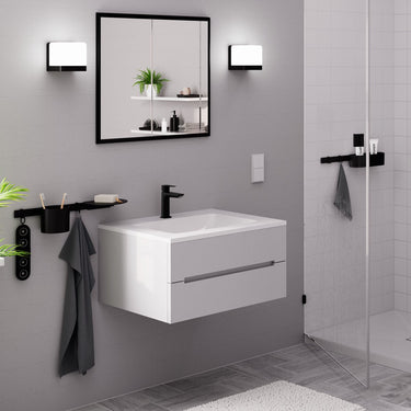 Hansgrohe logis fine - wastafelmengkraan - ééngreeps bediening - coolstart energiebesparend - zonder waste - 110mm - mat zwart