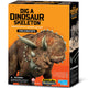 4m graaf je dino op - triceratops - opgraafkit en modelbouw skelet - kidzlabs - 7+