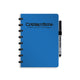 Correctbook a5 uitwisbaar notitieboek – herbruikbaar schrift – earthy blue – blanco – inclusief pen wisdoekje – aanvulbaar met extra pagina’s