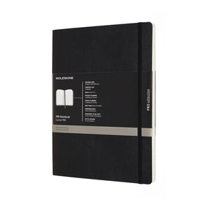 Moleskine professional notitieboek - extra large - softcover - zwart