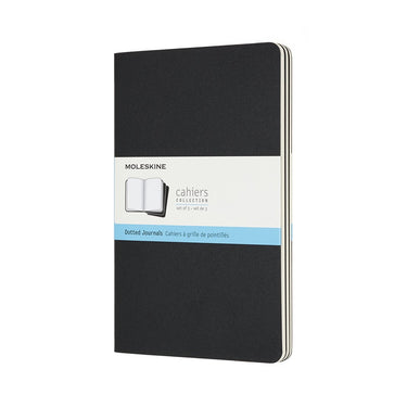 Moleskine notitieboek l zwart pak van 3 stuks