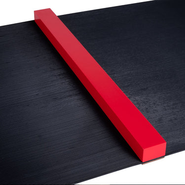 Engelhart dart oche hout rood 60 cm – werplijn voor darten – vloermarkering voor juiste werpafstand – dartbord accessoire – longfield
