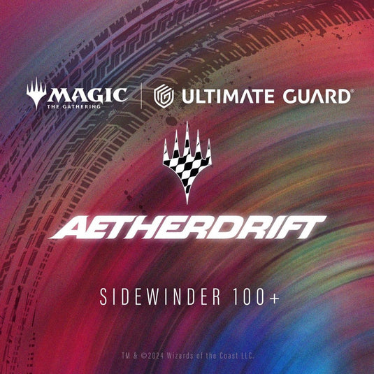 Ultimate guard sidewinder 100+ xenoskin magic: the gathering aetherdrift - riptide gearhulk card boxes
