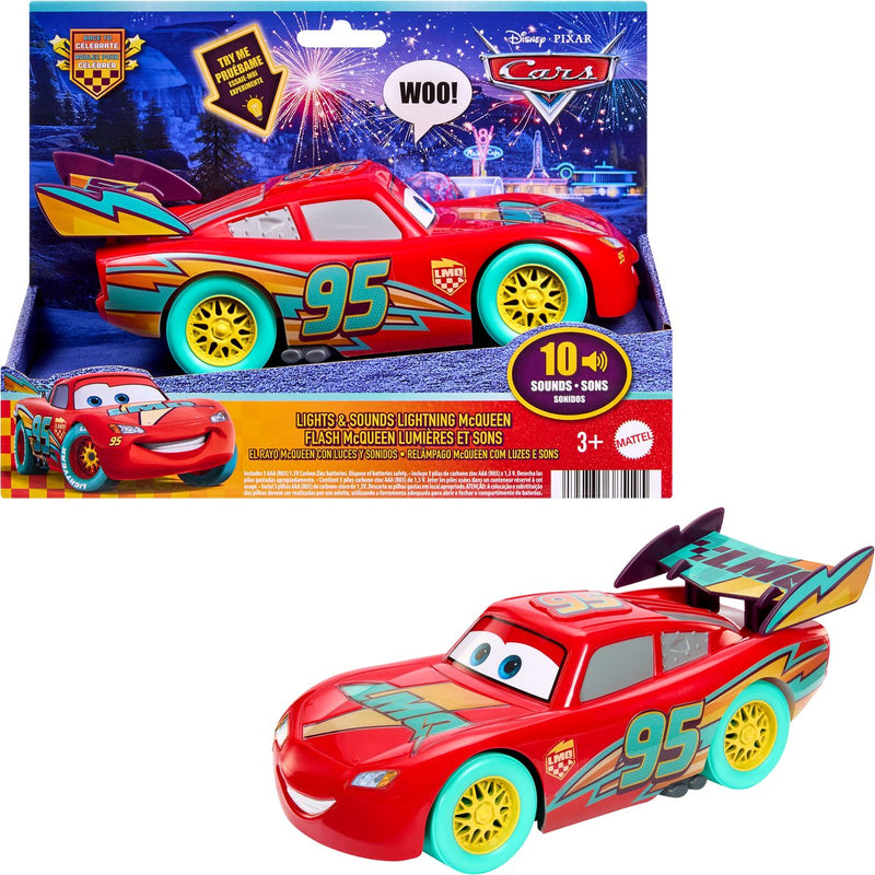 Load image into Gallery viewer, Mattel bliksem mcqueen auto met licht en geluid
