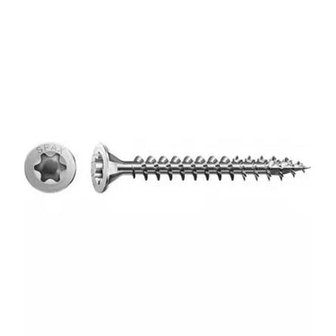 Spax torx houtschroef platte kop - 3.0x16mm - t10 - 25 stuks